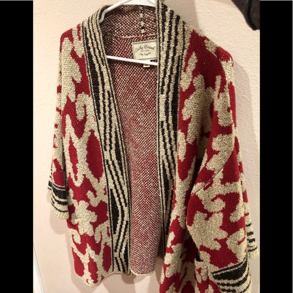 Lucky Brand sweater coat - Picture 2 of 4